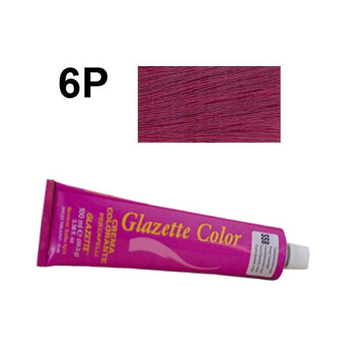 GLAZETTE Color 6P farba do wł.100ml czerwono-purpurowy ciemny blond
